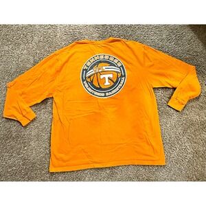 Castaways Tennessee Volunteers T-Shirt 2X Excellent Orange Long Sleeve VFL Mens